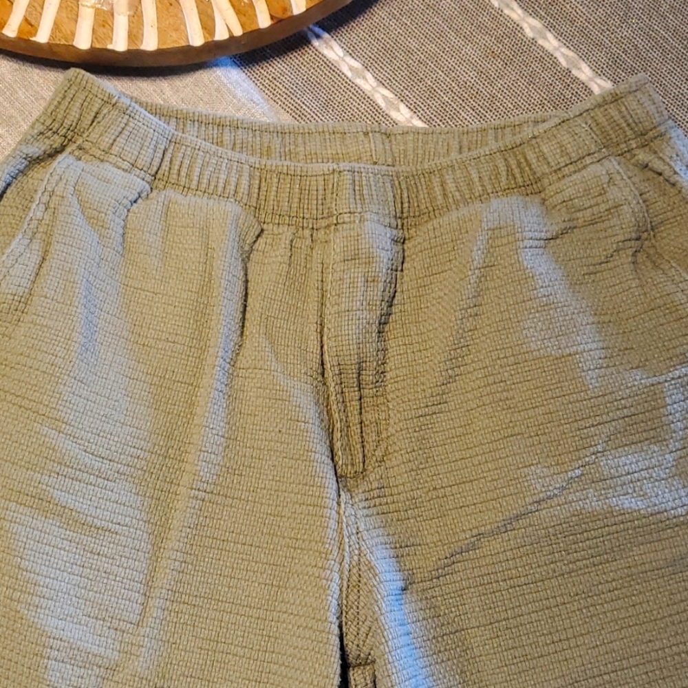 Territory Ahead Cotton Medium sage green pants - Picture 2 of 5